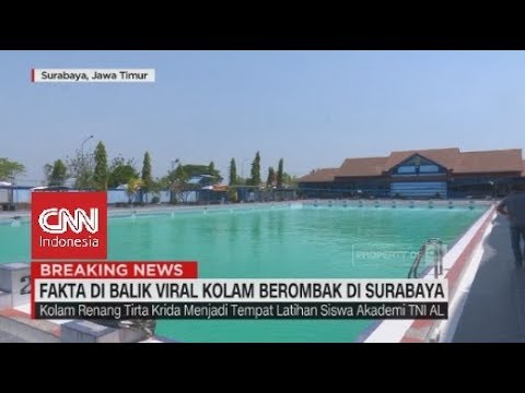 Fakta di Balik Viral Kolam Berombak di Surabaya