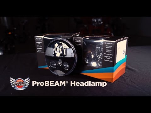 Compare ProBEAM vs. TruBEAM Motorcycle LED Headlights by Custom Dynamics