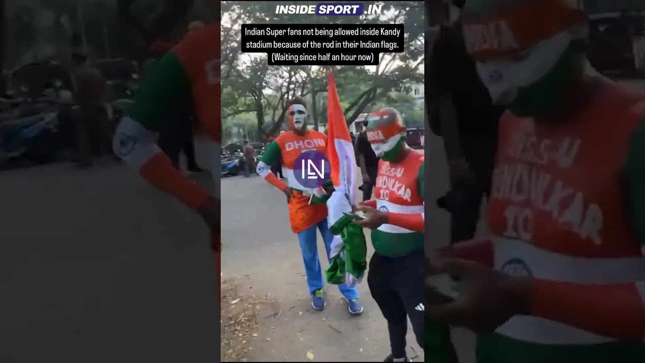 Indian fans denied entry in Pallekele Stadium for IND vs SL 1st T20I due to security concerns? Check why