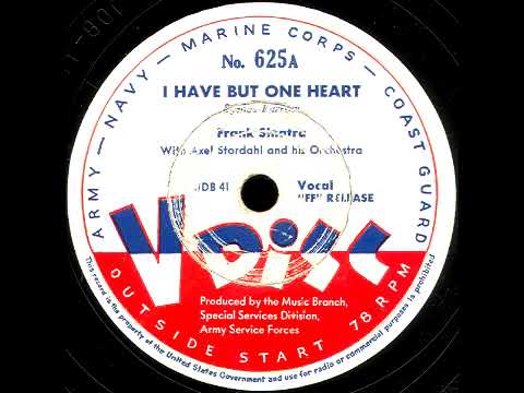 V-Disc 625  Frank Sinatra, Eileen Barton