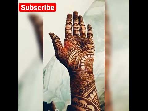 Tutorial mehndi designs// model henna designs