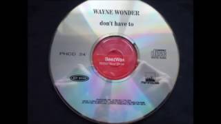 buju banton & wayne wonder  -  bonafide love
