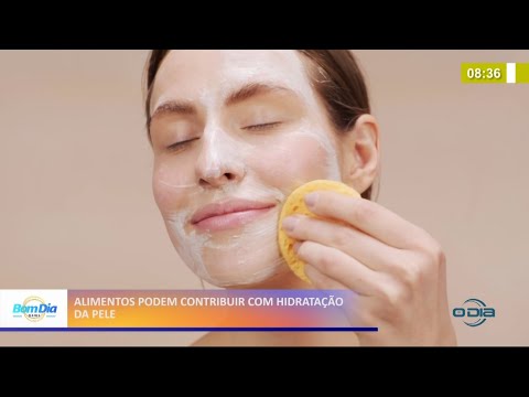 Alimentos podem contribuir com hidratação da pele 24 03 2021