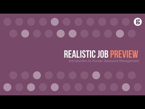 Realistic Job Preview