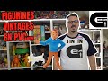 Geeklye Figurines Vintages PVC Tintin De Esso Belvision Cadeau Station Service Essence Un Plein
