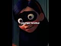 Why is Violet Parr's hair black?