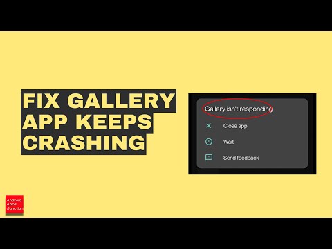 How to Fix if gallery app keeps crashing in your Android device (Samsung)