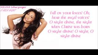 Nicole Scherzinger   O Holy Night Lyric Video New Song 2013