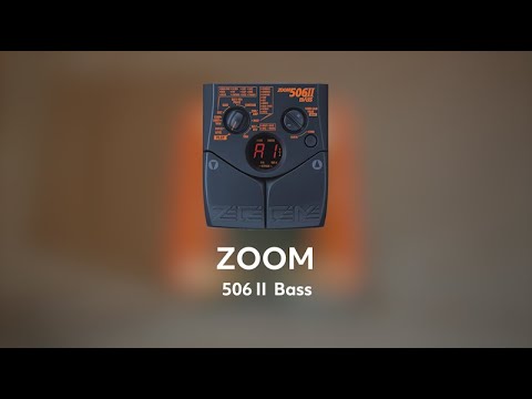 Zoom 506II Compact Multi Effects Processor for Bass image 5