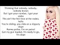 Gwen Stefani - Naughty (LYRICS)