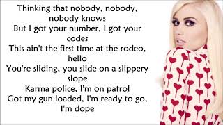 Gwen Stefani - Naughty (LYRICS)