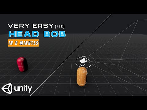 first person head bob in unity3d | very easy fps head bob system