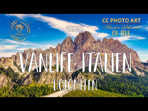 VAN LIFE Italien in den DOLOMITEN mit dem VW BUS T4 CALIFORNIA EXCLUSIVE PARK4NIGHT