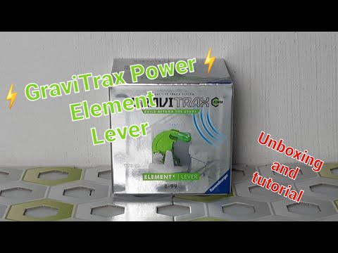 GraviTrax Power Element Lever Unboxing | GravxMovies