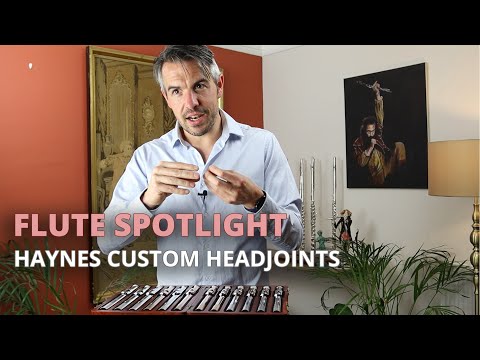 Flute Spotlight: Haynes Custom Headjoints with Gareth McLearnon