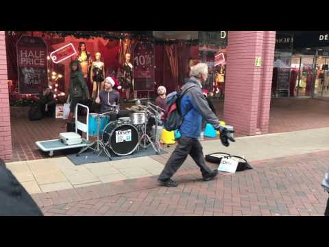 iDrum playing in Ipswich - 19th December 2016