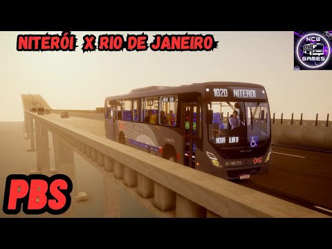 Linha 102D Niterói x  Rio de Janeiro | Marcopolo Torino Plus | Viação 1001 | Proton Bus Simulator