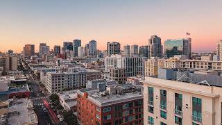Downtown San Diego Day To Night Time-lapse - Drone Company San Diego
