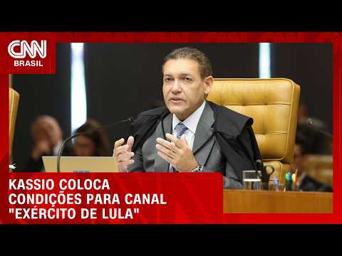 Nunes Marques impõe condições para operação do canal “Exército do Lula” | LIVE CNN