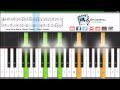 ♫ Jana Gana Mana (Indian National Anthem) -- Easy || Piano Tutorial + FREE Music Sheet + MIDI
