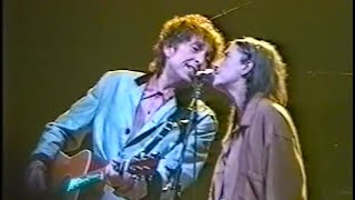 Bob Dylan &amp; Patti Smith - Dark Eyes (Live) 1995-12-16 Electric Factory Philadelphia