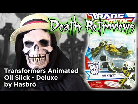 Death Retroviews: Oil Slick - Deluxe - Transformers Animated