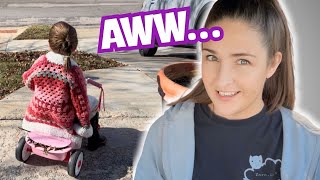 From Yarn to Finished… Her New Christmas Sweater Reveal 🧶💕