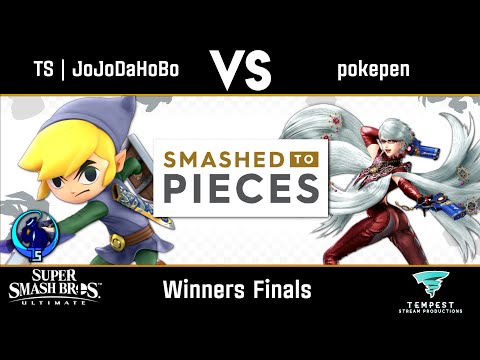 TS | JoJoDaHoBo (Toon Link) vs pokepen (Bayonetta) - Winners Finals - Smashed to Pieces #39