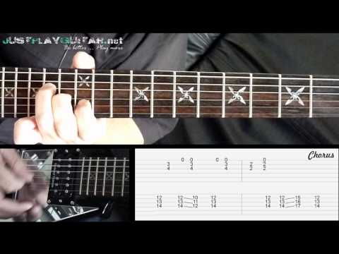 [ LENNY KRAVITZ - Are you gonna go my way ] how to play part 2/2 [ free guitar lesson ] with tabs