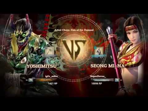 SOULCALIBUR VI - igOr_mitsu (Yoshimitsu) vs SuperDevon_ (Seong Mi-Na) Best of 3