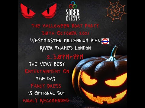 Alan Burton Closing set SOBER EVENTS HALLOWEEN BOAT PARTY 31ST OCTOBER 2021