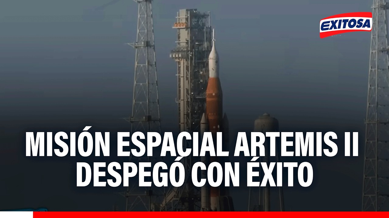 🔴🔵Artemis II despegó con éxito del Centro Espacial Kennedy: Viaje durará 10 días