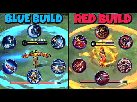 Xborg Blue Build vs Red Build