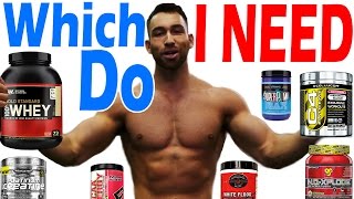 Which Supplements do I NEED to Take to Gain Muscle and Lose Fat ➟Should I take Pre Workout Best 2017