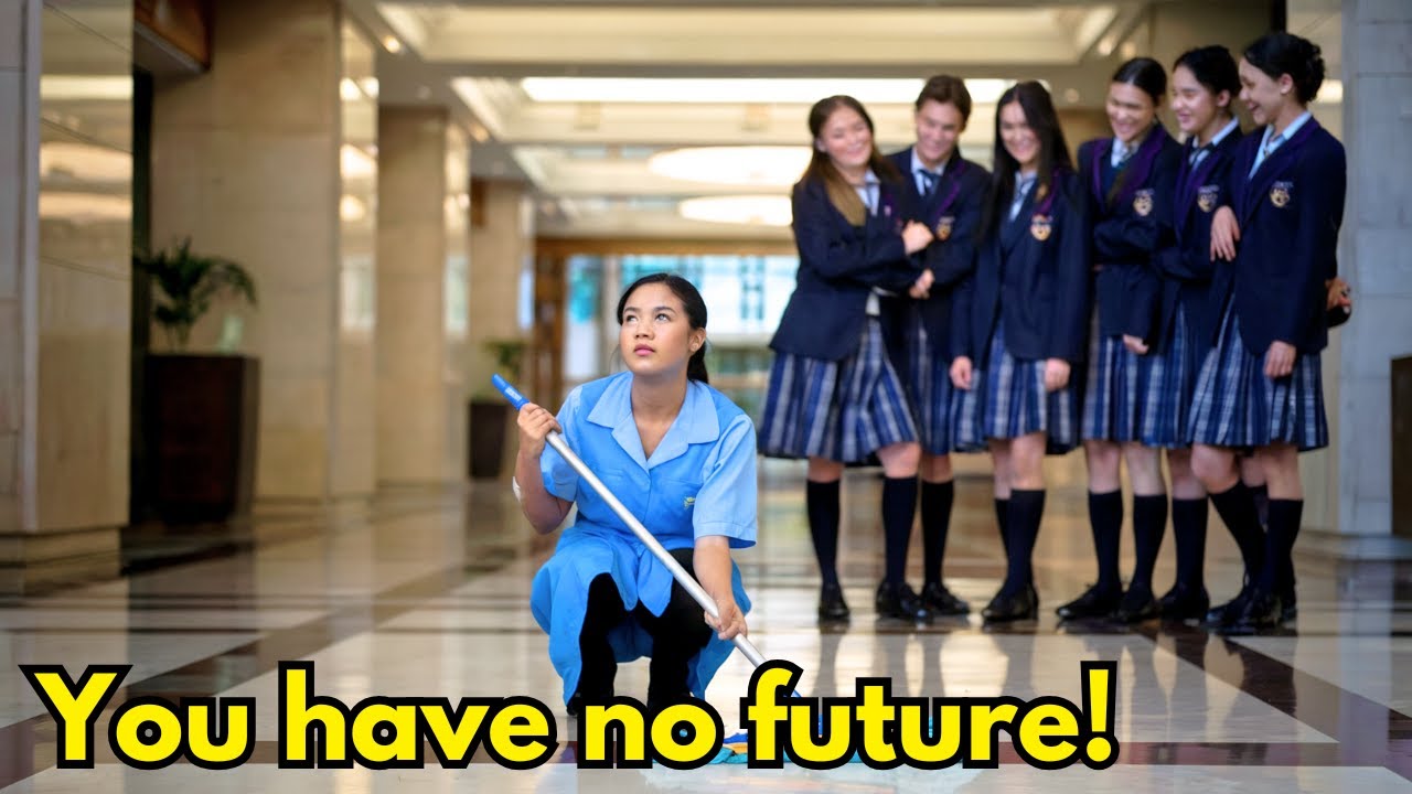 Rich Students Mock Filipina Janitor—Until She Stuns Everyone at Graduation!