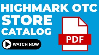 Highmark OTC Store 🏬 Login & Catalog 📑