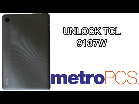 UNLOCK TABLE TCL 9137W FREE METHOD ✅✅