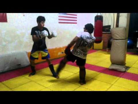 Sparring Johan vs Kevin