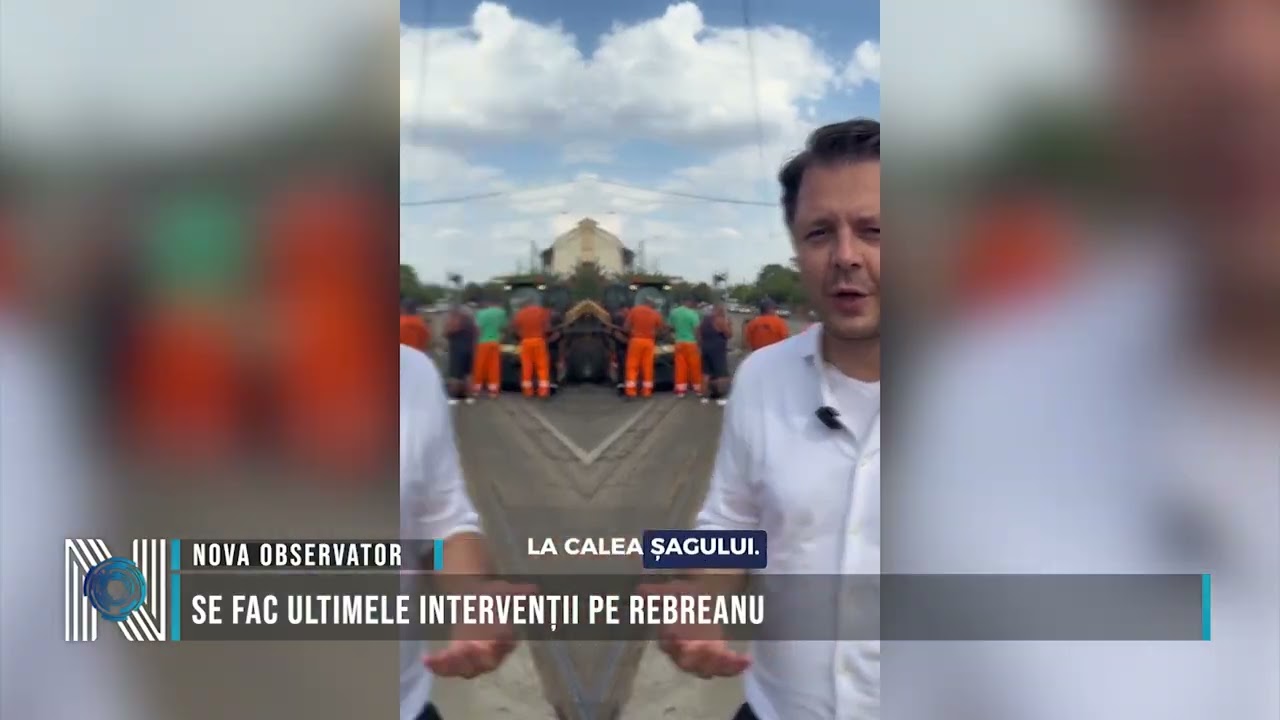 Se fac ultimele intervenții pe Rebreanu