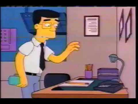 The Simpsons Fox Promo (1997): “Homer's Enemy“ (S08E23) (30 second)