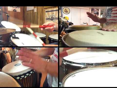 Promotional video thumbnail 4 for Hand Percussionist - Drummer