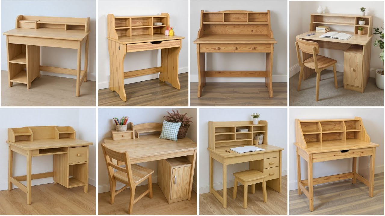 100 Wooden Kids Study Table Ideas | Creative Children’s Desk & Study Furniture Designs