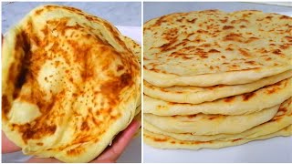 Download lagu The Most Delicious Breakfast Bread‼️Teflon Arabic Bread Recipe]] Turkish Style⁉️ mp3