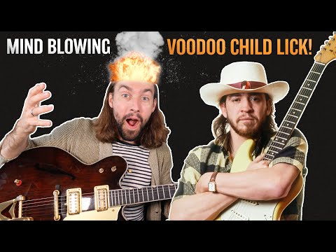 This SRV "Voodoo Child" Lick BLEW MY MIND, Let's Learn it!