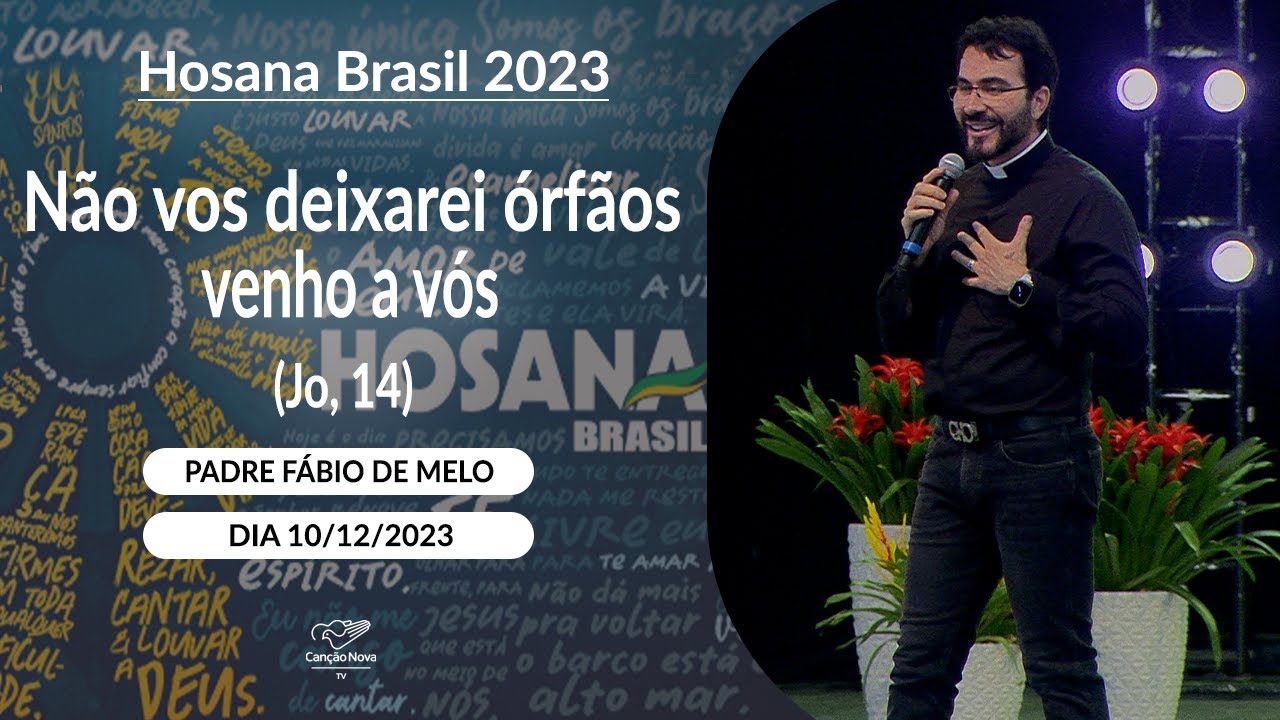 Não vos deixarei órfãos,  (Jo 14)  Padre Fábio de Melo (10/12/2023)