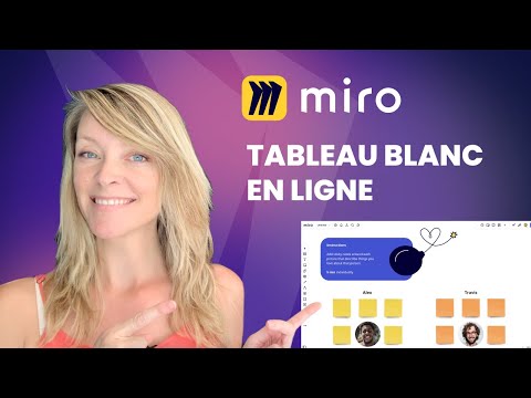 miro tutoriel en français Tableau blanc en ligne collaboratif Toutes les fonctionnalités