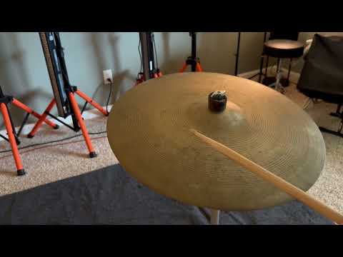 19" Vintage Zildjian Complex Light Crash Ride, 1710 grams image 12