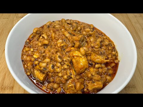 Authentic Ghana Beans Stew Recipe | Red Red Beans Stew