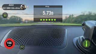 2021 BMW 330e xDrive 100-200km/h 12.76s Dragy