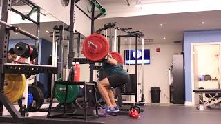 Squat BB Hamstring Focus 1